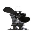 Ventilateur de poêle à bois - ecofan - 806euxbx - noir - silencieux - 140 cfm Ventilateur de poêle à bois - ecofan - 806euxbx - noir - silencieux - 140 cfm