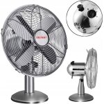 Ventilateur de sol wiatrak puissant 50w grand circulateur chrom� metal