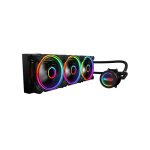 Ventilateur watercooling - m. red - aio argb - silencieux - design moderne - compatible am4