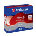 Verbatim - bd - re - pack de 5 - 25 go - 2x - boitier cd Verbatim - bd - re - pack de 5 - 25 go - 2x - boitier cd