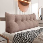 Vercart coussin de lecture - coussin lombaire - pour canap coussin lombaire et tte de lit - 160 cm ...