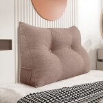Vercart coussin de lecture cale dos coussin à coins coussin incliné grands coussins de lit rose foncé ... Vercart coussin de lecture cale dos coussin à coins coussin incliné grands coussins de lit rose foncé ...