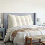 Vercart coussin de lecture cale dos coussin à coins coussin incliné velours côtelé blanc 140cm Vercart coussin de lecture cale dos coussin à coins coussin incliné velours côtelé blanc 140cm