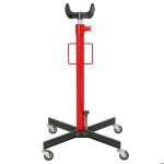 Vrin de fosse hydraulique - homcom - levage 500 kg - hauteur rglable 110?1915 cm - 4 roues pivotantes ...