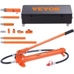 Vrin hydraulique - vevor - 20 t coffret de vrins hydrauliques presse hydraulique pour carrosserie carrossier ...