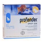Vermifuge spot - on pour chats moyens de 25  5 kg boite de 2 pipettes