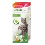 Solution liquide pour chat - beaphar - vermipure - am�liore lhygi�ne digestive - extraits naturels - ...