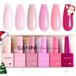 Vernis  ongles gel semi permanent 6 couleur lot uv nail polish rose violet semi - permanent set valentinstag ...
