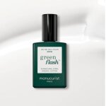 Vernis � ongle - green flash snow 15ml - blanc - semi permanent - facile � retirer