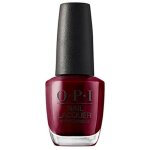 Vernis  ongle - opi - nail lacquer malaga wine - rouge - tenue 7 jours - 15ml