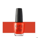 Vernis � ongles - opi - whats your mani - tude? totally red - ical - rouge orang� - fini cr�meux - 15ml ...