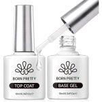 Vernis semi permanent base et top coatno wipe top coat & base gel coat vernis � ongles gel semi - permanent ...