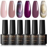 Vernis semi permanent paillette 6 couleurs mini cat eye vernis pastel violet foncé soak off vernis À ... Vernis semi permanent paillette 6 couleurs mini cat eye vernis pastel violet foncé soak off vernis À ...
