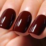 Vernis semi permanent rouge 15ml marron fonc rouge gel nail polish art dmarrage manucure vernis  ongles ...