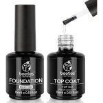 Vernis semi permanentbase de vernis et top coat sans essuyage 15mlvernis � ongles gel transparents�che ...