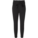 Vero moda pantalon coupe ample taille haute noir femme