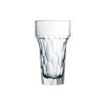 Verre  bire - la rochre - silex - 43cl - lot de 4 - design moderne