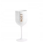 Verre  champagne mot & chandon ibiza - acrylique blanc - lgant polyvalent et rsistant - idal pour ...