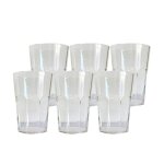 Verre � cocktail mojito incassable transparent 33cl - lot de 6 - verre en san (acrylic) made in france ...