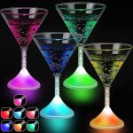 Verres  cocktail - kzq - lot de 4 - verre transparent - 25 cl - lavables au lave - vaisselle