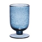 Verre  pied gordes bull 25 cl bleu (lot de 6) - table passion