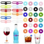 Marque verre prenom 24 marques de verre de vin 12 marques de verre de boisson accueil bar partie cocktail ...