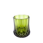 Verre rutilisable vintage 26cl pistache vert anis menthe eau