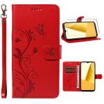 Verre tremp� + coque pour xiaomi redmi 13c 4g / 5g / poco c65 [magn�tique] portefeuille housse etui en ...