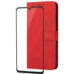 Verre tremp� + etui pour motorola moto g84 6. 5 fentes cartes housse antichoc cuir pu vintage portefeuille ...