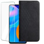 Verre tremp� + etui compatible avec samsung galaxy a05s 6. 7antichoc housse en cuir premium flip portefeuille ...