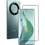 Verre tremp� pour honor magic 5 lite 5g 1 pi�ces 3d film protection �cran et 1 pi�ces cam�ra arri�re ...