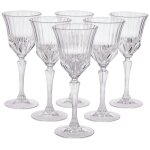 Verre a vin - verre a degustation rcr - 25747020106 - adagio crystal wine glasses set of 6