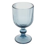 Lot de 6 verres � vin ema bleu d79xh143cm - atmosphera cr�ateur dint�rieur