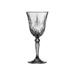 Verre � vin - lyngby glas krystal - melodia - rouge - lot de 4 - cristal