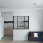 Schulte verri�re atelier h. 108xl. 123 cm fen�tre d?int�rieur 4 vitrages transparents cadre et profil�s ...