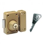 Verrou double entre v136 pne de 110 cylindre de 50mm bronze - vachette - 16153000