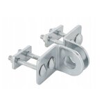 Verrous � p�ne haspes de serrure pour cadenas avec vis - r�sistants aux influences ext�rieures - 30mm ...