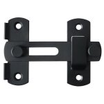 Verrou porte coulissante serrure volet loquet porte verrou portail  bascule boulon avec vis finition ...