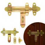 Verrou porte exterieur universel en acier 300mm galvanis� r�sistant aux intemp�ries - id�al pour garages ...