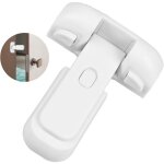Verrou de s�curit� pour enfants bloque porte b�b� pour frigo cong�lateur et s�curit� placard - sans per�age ...