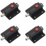 Verrou targette loquet � glissi�re de s�curit� � bouton � ressort automatique pour armoire loquets de ...