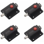 Verrou targette � ressort automatique pour armoires fen�tres et portes - lot de 4