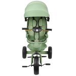 Vert tricycle �volutif de b�b� avec poign�e si�ge pivotant avant et arri�re assis ou inclin� panier de ...