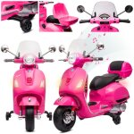Vespa moto voiture electrique pour enfants - 3 à 6 ans - 2x6v 45ah - lecteur mp3 - marche avant et arrière ... Vespa moto voiture electrique pour enfants - 3 à 6 ans - 2x6v 45ah - lecteur mp3 - marche avant et arrière ...