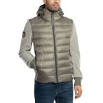 Veste aviateur  capuche en polaire storm - superdry - homme - vert