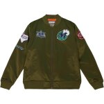 Veste bomber satin - mitchell & ness - dallas mavericks - nba - coupe ajustée - patchs brodés Veste bomber satin - mitchell & ness - dallas mavericks - nba - coupe ajustée - patchs brodés