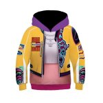 Veste  capuche dautomne pour enfants sweat - shirt zipp avec impression de dessin anim kpop d - demon ...