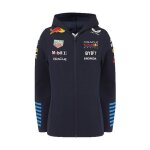 Veste  capuche zippe - red bull racing f1 team - enfant - bleu