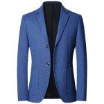Veste de costume homme mi - saison regular fit blazer elegant couleur unie pour printemps et automne ... Veste de costume homme mi - saison regular fit blazer elegant couleur unie pour printemps et automne ...