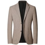 Veste de costume homme mi - saison regular fit blazer elegant couleur unie pour printemps et automne ... Veste de costume homme mi - saison regular fit blazer elegant couleur unie pour printemps et automne ...